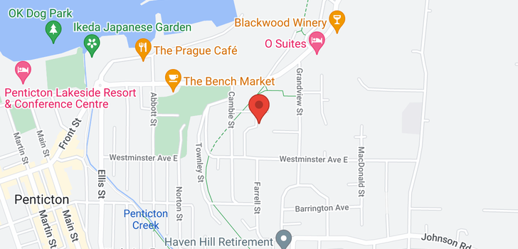 map of 112 - 124 CAMBIE PLACE